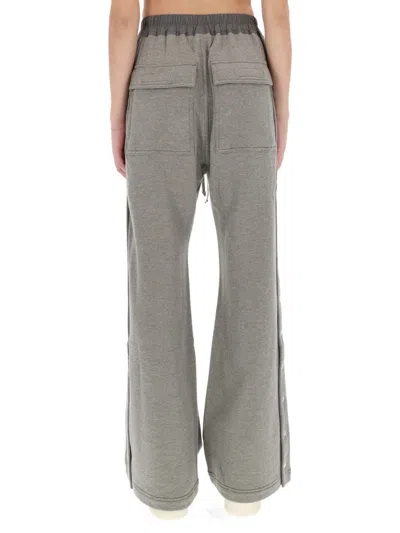 Rick Owens Drkshdw Pants "pusher" In Gray