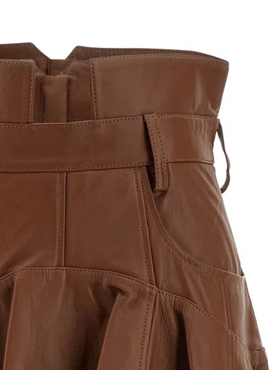 Zimmermann Hypnotic Skirt In Brown