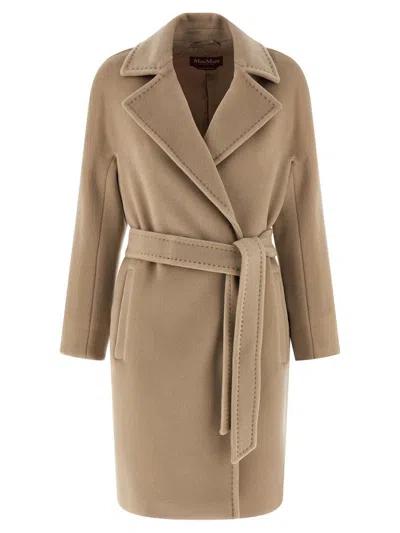 Max Mara Scire Coat In Brown