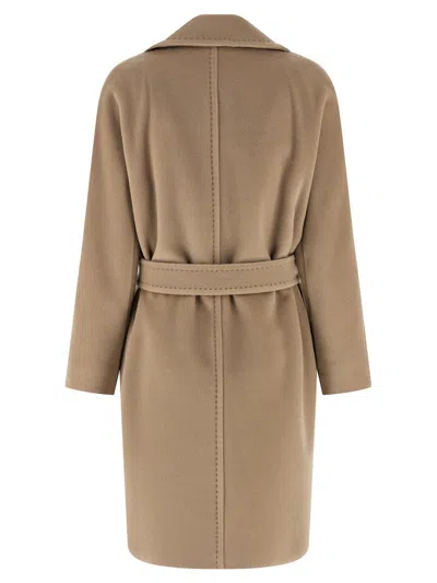 Max Mara Scire Coat In Brown
