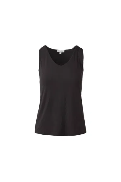Kinross Women's Hi Low Tank In Black In Black