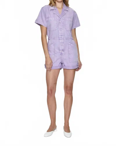 Pistola Parker Romper In Purple Amethyst Snow In Multi