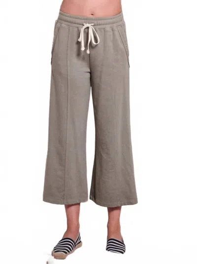 Sundry Raw Seamed Lounge Pant In Fern In Gray