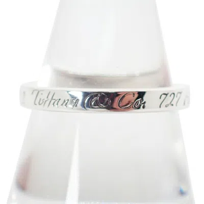 Pre-owned Tiffany & Co Sterling 925 Band Ring () In Multi