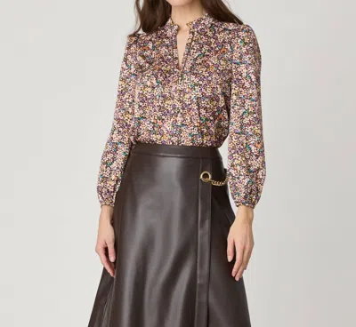 Shoshanna Desi Top In Multi In Multi