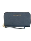 Michael Michael Kors 'jet Set Travel' Wristlet  In 414 Admiral