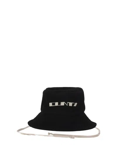 Rick Owens Wide Brim Gilligan Style Hat In Brown