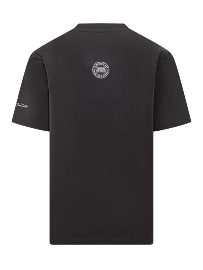 Y-3 X Nhbd X Dainese Y-3 Neighborhood Black Logo T-shirt In Black