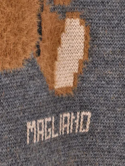 Magliano Teddy Bear Vest In Multi