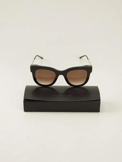 Shop Thierry Lasry 'sexyy 101' Sunglasses In Black