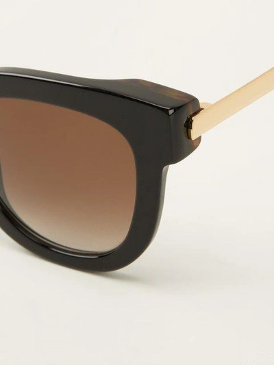 Shop Thierry Lasry 'sexyy 101' Sunglasses In Black