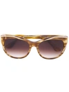 THIERRY LASRY ROUND FRAME SUNGLASSES,POLY19511479060