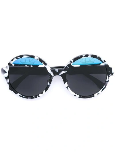 Shop Italia Independent Round Framed Sunglasses