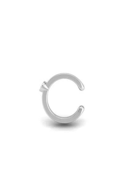 Seed2stone Muse Mid Ear Cuff In Silver