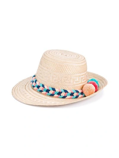 Shop Yosuzi 'sirena' Hat - Multicolour
