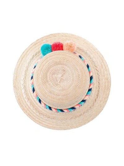 Shop Yosuzi 'sirena' Hat - Multicolour