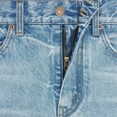 Celine Blue Eclipse Wash Denim Tess Jeans In Black