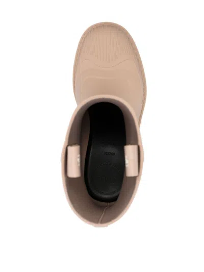 Chloé Etro Gingham Flare Trousers In Neutral