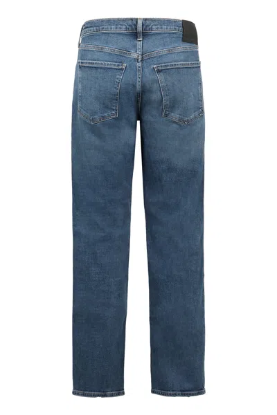 Citizen Of Humanity Citizens Of Humanity Elijah 5-pocket Straight-leg Jeans In Blue