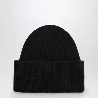 Destin Bottega Veneta Black Parachute Small Lamb Leather Handbag In Black