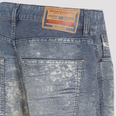 Diesel Low Waist Bleached Effect 1996 D-sire Jeans In Blue