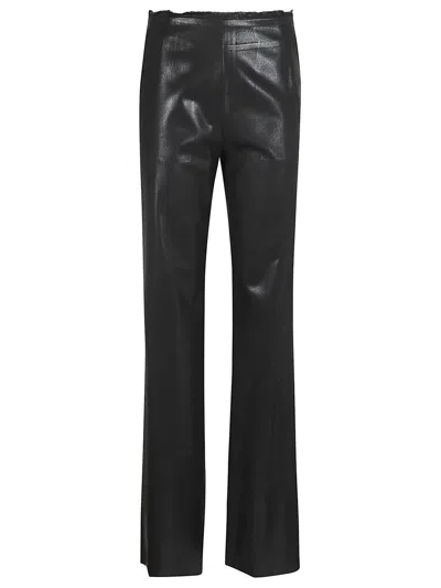 Diesel Lumys Wool Mix Trousers In Black