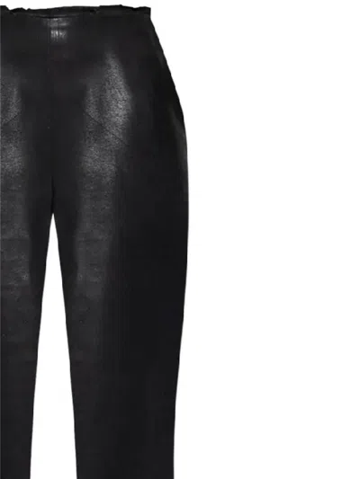 Diesel Lumys Wool Mix Trousers In Black