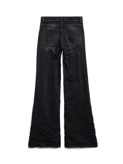 Balenciaga Women Wide Leg Pants In Black