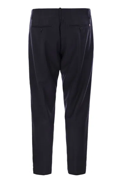 Dondup Belt Loop Casual Pants In Black
