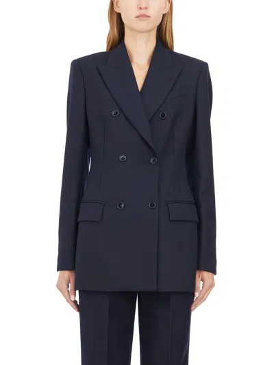 Dondup Women's Blazer Doppiopetto In Blue