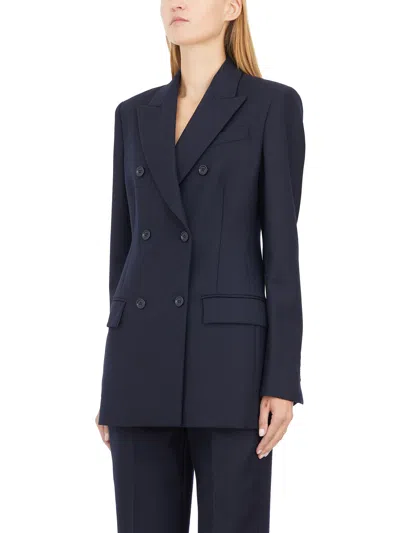Dondup Women's Blazer Doppiopetto In Blue
