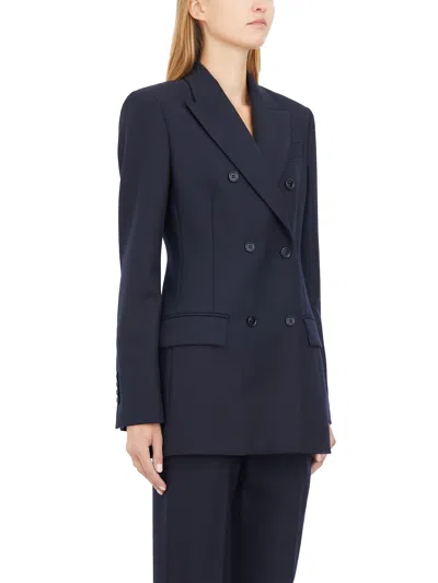 Dondup Women's Blazer Doppiopetto In Blue