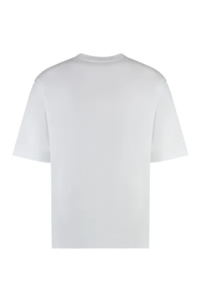 Dsquared2 Cotton Crew-neck T-shirt In White