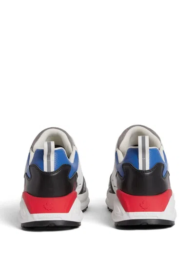 Dsquared2 Lace-up Low Top Sneakers For Men In Animal Print