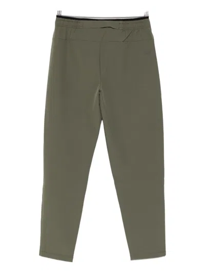 Ea7 Trousers Blue And Green In Green