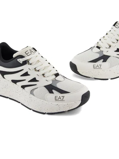 Ea7 Emporio Armani Sneakers White In Multi