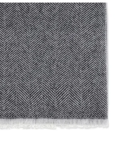 Brunello Cucinelli Women Cashmere Scarf In Gray