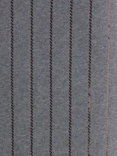 Brunello Cucinelli Women Pencil Skirt In Gray