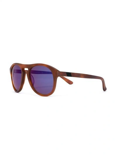 Shop Westward Leaning 'galileo' Sunglasses - Brown