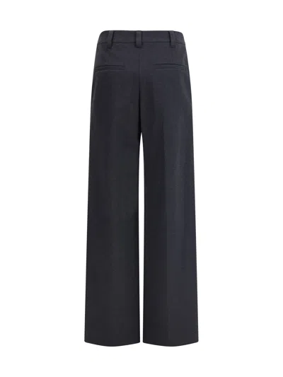 Brunello Cucinelli Women Tailored Trousers In Blue