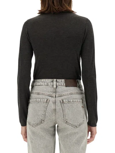 Brunello Cucinelli Women Turtleneck Shirt In Black