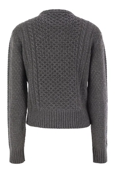 Fabiana Filippi Platinum Fisherman Jersey With Lurex