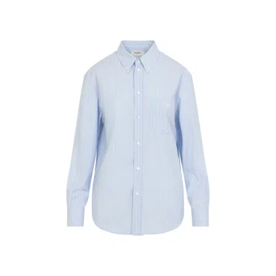 Celine Relaxed Shirt Women In Blue