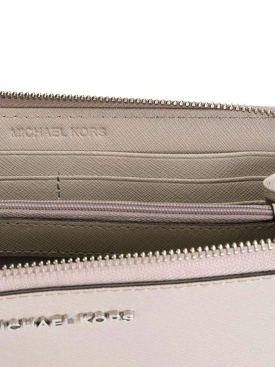 Shop Michael Michael Kors 'jet Set Travel' Continental Wallet - Grey