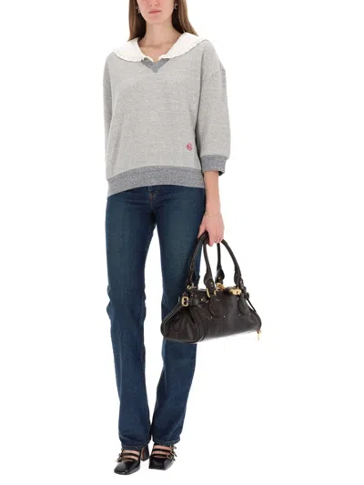 Chloé Woman  Knitwear In Gray