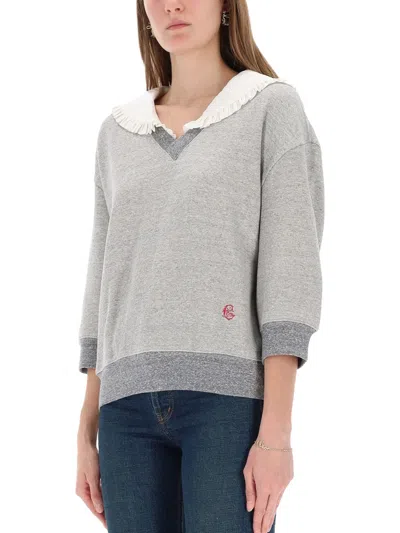 Chloé Woman  Knitwear In Gray