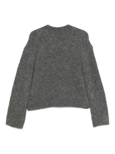 Closed Wool Crewneck Jumper In Multi