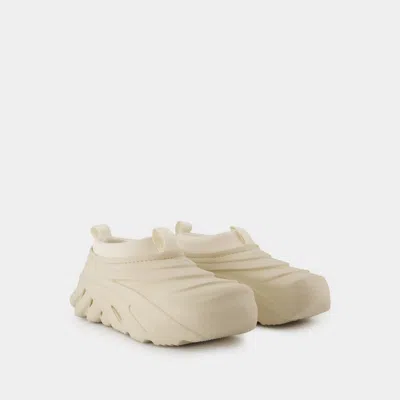 Crocs Ivory Rubber Echo Storm Slip Ons In Multi