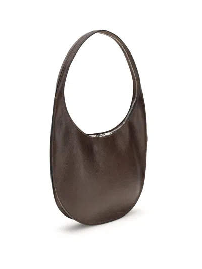 Coperni Women Medium Soft Swipe Shoulder Bag In Brown