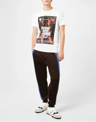 Dsquared2 Casablanca Viscose Polo Shirt Dress In Multi